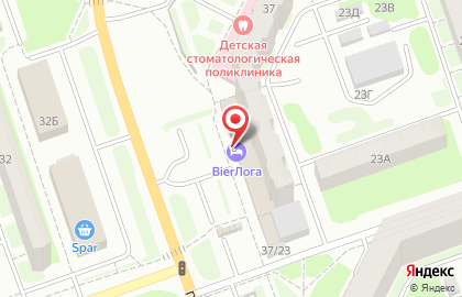 Ресторан BierЛога на карте