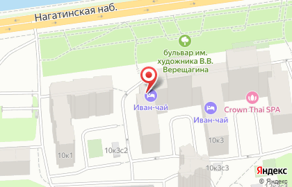 Отель-кофейня Иван-чай на карте
