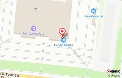 Банкомат Райффайзенбанк на улице Петухова на карте