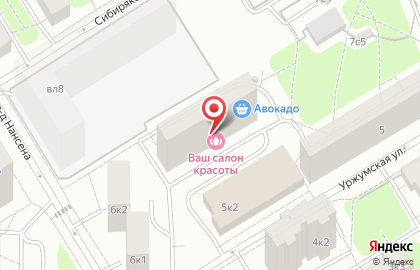 Юридическая консультация Защита в проезде Нансена на карте