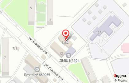 Автомойка в Красноярске на карте