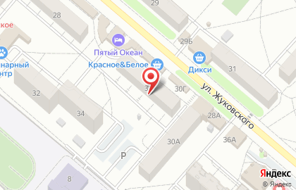 Салон красоты Ваш стиль, салон красоты на улице Жуковского на карте