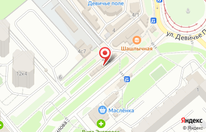 Магазин текстиля в Москве на карте