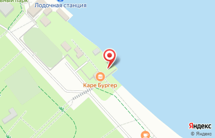 Каре бургер на карте