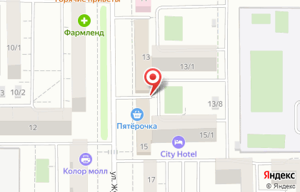 Строительная компания Прайд в Орджоникидзевском районе на карте