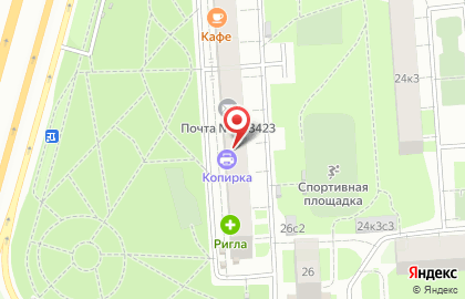 Московский кредитный банк в Москве на карте