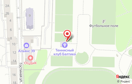 Ледовый каток Golden way в Центральном районе на карте