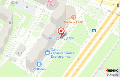 Студия кухни Кухонный двор на проспекте Маршала Жукова на карте