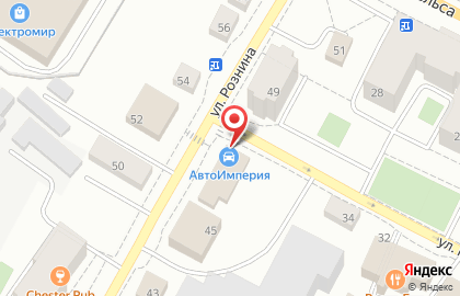 Магазин автозапчастей АвтоИмперия в Ханты-Мансийске на карте