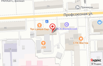 ПРОТОН на Профсоюзной улице на карте