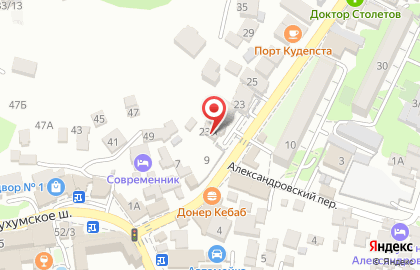 СберБанк России на улице Дарвина на карте