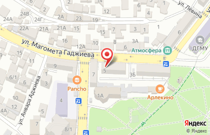 Магазин тканей в Кировском районе на карте