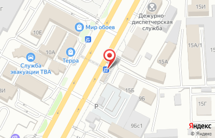 Продуктовый магазин в Ставрополе на карте