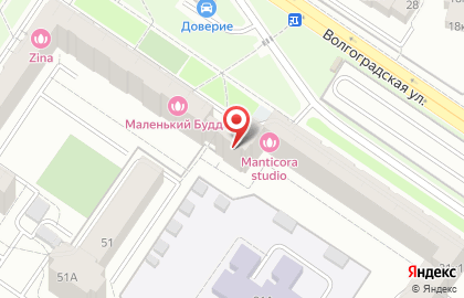 Мини-садик Акварелька на карте