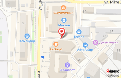КМК в Советском районе на карте