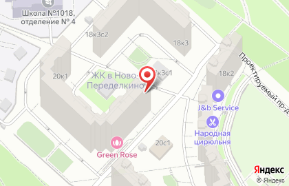 Сеть водоматов Живой источник на Боровском шоссе на карте