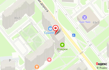 Зоомагазин PetShop.ru в Красногвардейском районе на карте