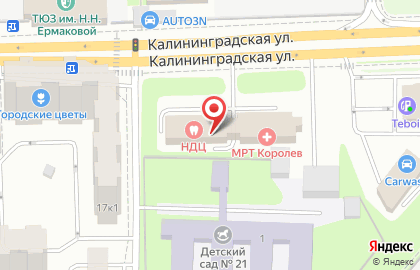 Частное охранное предприятие Патриот на Калининградской улице на карте