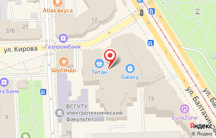 Yota в Советском районе на карте