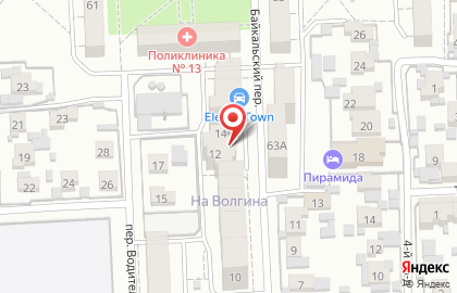 Типография Прайм в переулке Байкальском на карте
