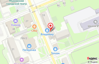 Сервисный центр во Владимире на карте