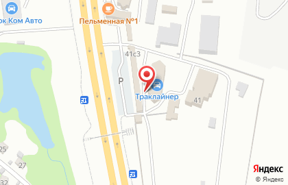 Группа компаний по продаже запчастей для американских, европейских грузовиков и спецтехники Траклайнер ДВ на карте