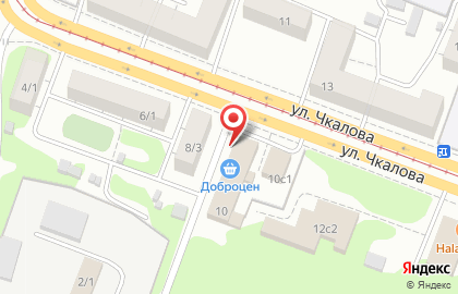 Магазин-склад низких цен Доброцен в Орджоникидзевском районе на карте