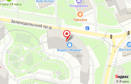 Территориальный центр социального обслуживания Кузьминки на Зеленодольской улице на карте