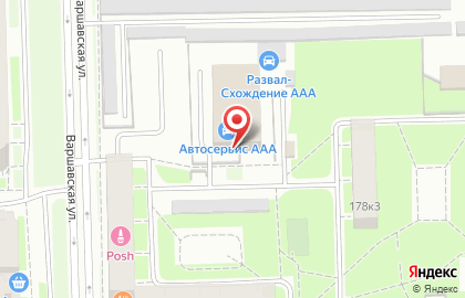 Продуктовый магазин на Московском проспекте, 191Б на карте