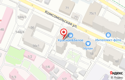 Студия кухни Casa Nova на Комсомольской на карте
