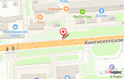 Швей-Мастер | Ремонт швейных машин в Ивангороде на карте