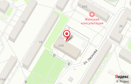 Телекомсервис, ООО на улице Леонова на карте