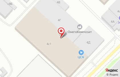ЦСК на Заводской улице на карте