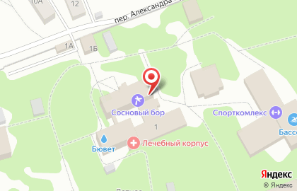 Сосновый Бор на Лагерной улице на карте