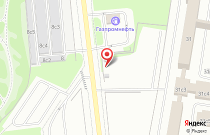 Автостоянка Мгса в Северном Орехово-Борисово на карте