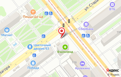 ООО КРИС'С на улице Стара Загора на карте