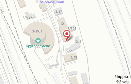 Продуктовый магазин в Москве на карте