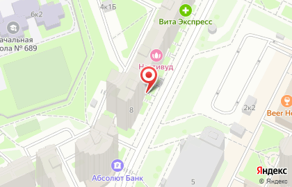 Магазин разливного пива Лит.Ра на проспекте Большевиков на карте