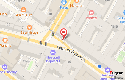 Сэм на Невском проспекте на карте