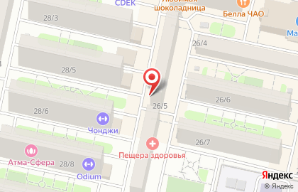 Студия Территория маникюра на улице Тухачевского на карте