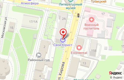 Торгово-монтажная компания ОК Фэнстер в Ленинском районе на карте