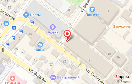 Торгово-сервисный центр КомпАс на улице Бирюзова на карте
