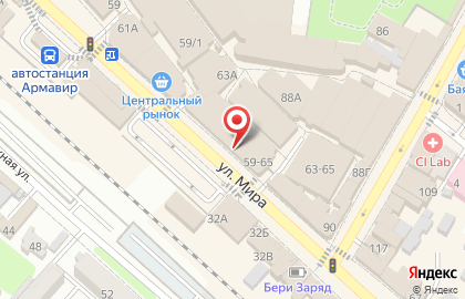 Магазин Птица Ставрополья на улице Мира на карте