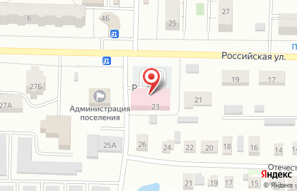 Детская поликлиника №3 на Российской улице на карте