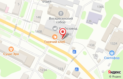 Супермаркет Караван на улице Ленина на карте