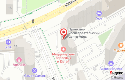 Мини-отель УЮТ на улице Панфилова на карте