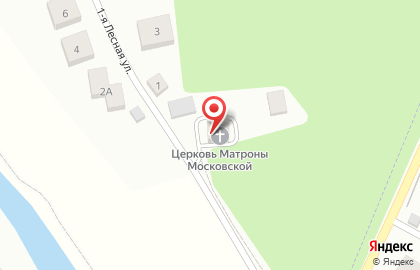 Храм Матроны Московской в Любимовке на карте