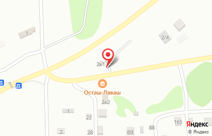 Продовольственный магазин УДачный на Осташковской улице на карте