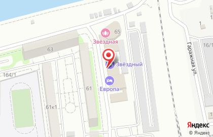 Гостиница Звездная в Советском районе на карте