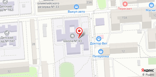 Ветеринарная клиника Доктор Вет на улице Генерала Лизюкова на карте
